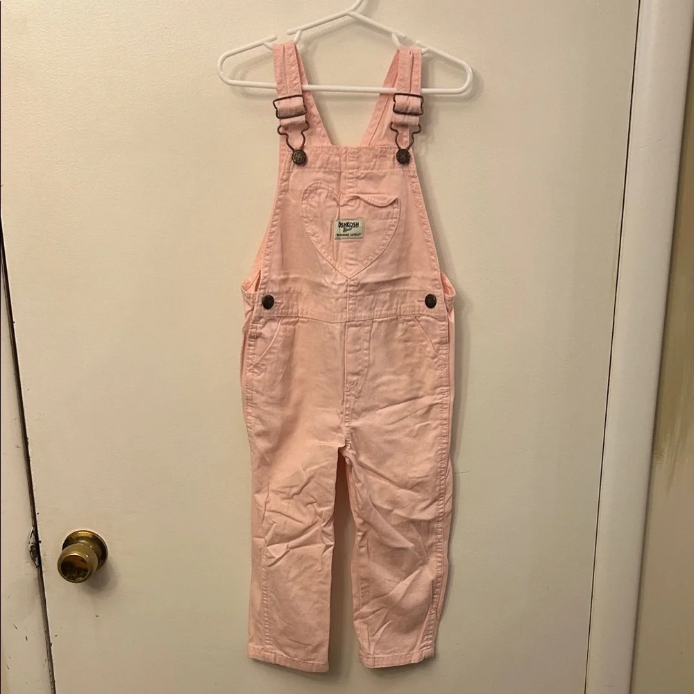 Osh Kosh Bibs Pink 3T